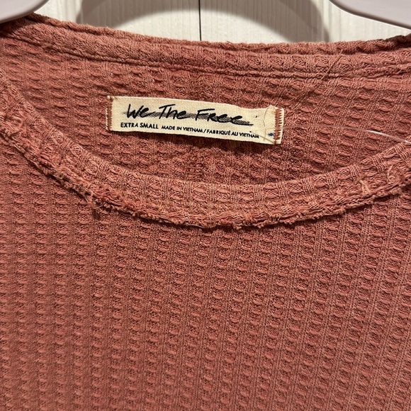FREE PEOPLE We The Free Roll With it Thermal Mauve XSmall - Picture 7 of 9